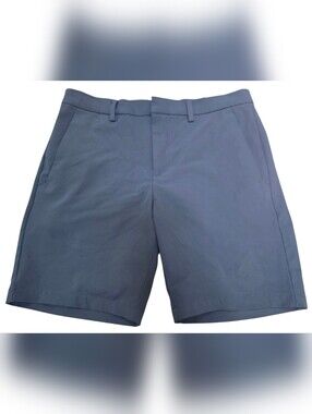 Men's Axist Classic Navy Stretch  Performance Shorts (Size:30)